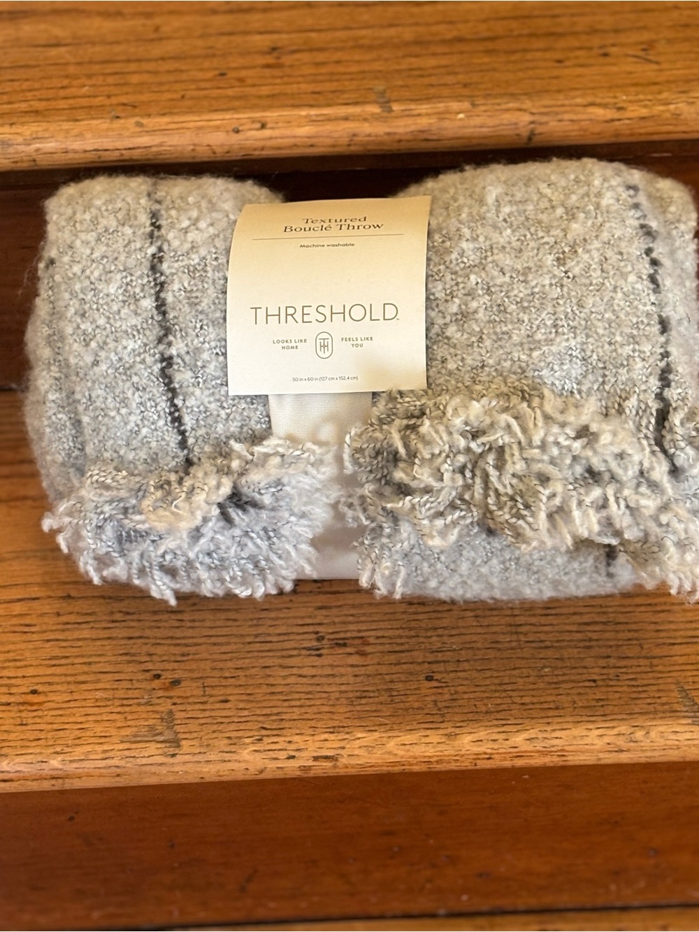 Textured Bouclé Throw - Picture 3 of 6
